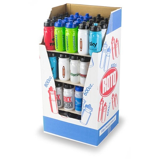 [88000] ÉQUIPEMENT DE BOUTEILLES PRÉSENTOIR 80PCS