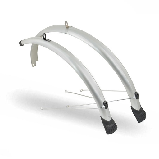 [93593] GUARDABARROS 28" PVC EN PLATA,MODELO H-N16