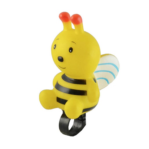 [93637] BOCINA PLASTICO DE MUÑECO ABEJA AMARILLA