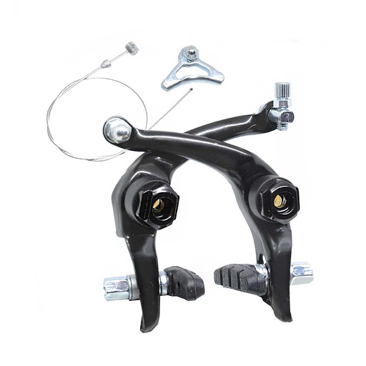 [93683] FRENOS (U-TYPE) 2PCS DELT+TRAS ALUMINIO NEGRO