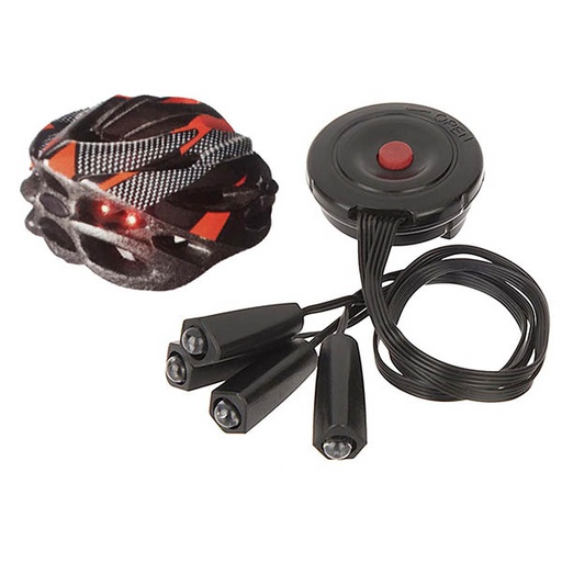 [93785] CONJUNTO DE LUCES TRASERAS PARA EL CASCO 