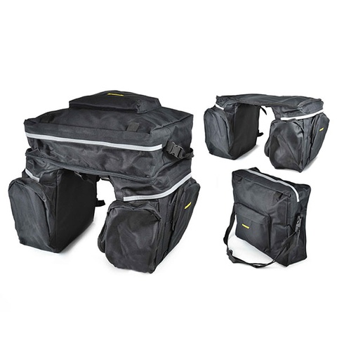 [94012] ALFORJA "GEAK" 3 PIEZAS DESMONTABLE, CAPACIDAD: 13.3L