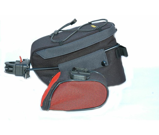 [94038] CONJUNTO 2 PIEZAS BOLSOS A LA TIJA(22,2-28,6mm),NEGRO