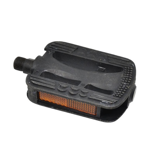 [28052] PEDAL 26" PLASTICO DE ROSCA 9/16 CON BOLAS 