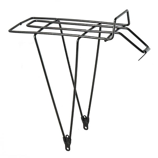 [30002] POTEMALETAS ACERO NEGRO BICI 26"