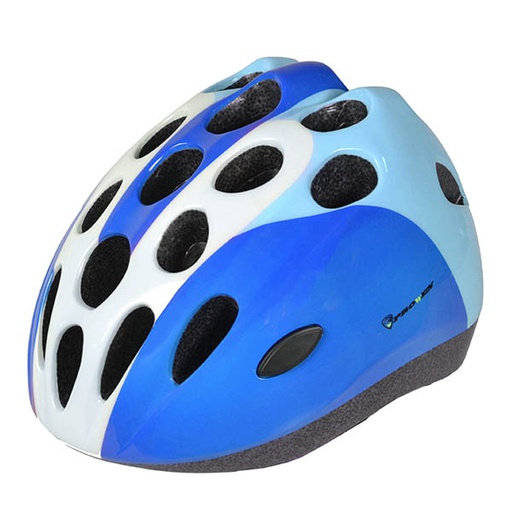 CASCO AZUL/BLANCO MODELO "IN MOULD" VARIAS TALLAS 