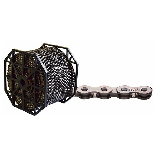 [39178] ROLLO CADENA 1 VELOCIDAD 1/2"-1/8", MARRON/GRIS 11800 LINKS