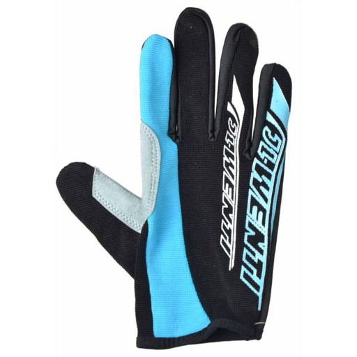 GUANTES LARGOS JL-WENTI NEGRO/AZUL QW