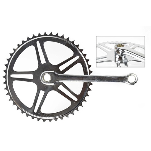 [14004] JGO.BIELAS 170MM 46D ITALY-CUT (EJE 10,7MM) CHAVETA 9MM