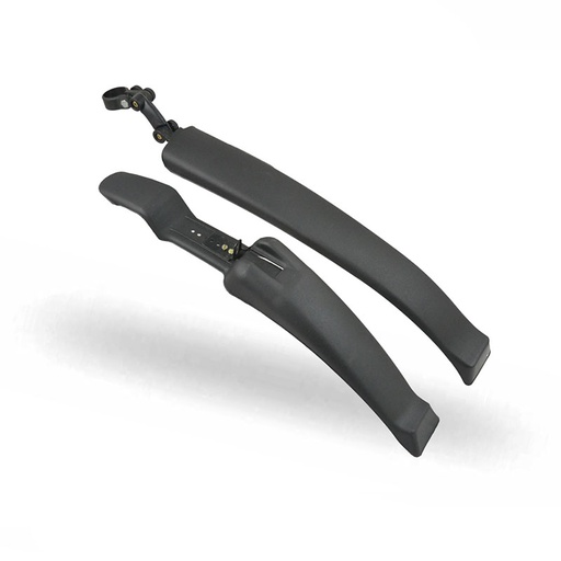[14027] GUARDABARROS PLASTICO, COLOR NEGRO, MTB 26"