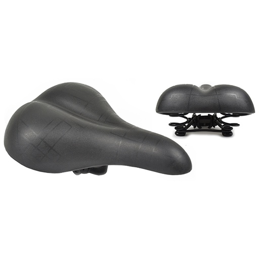 [14029] SILLIN CLASSIC C/MUELLES, NEGRO 270x180mm