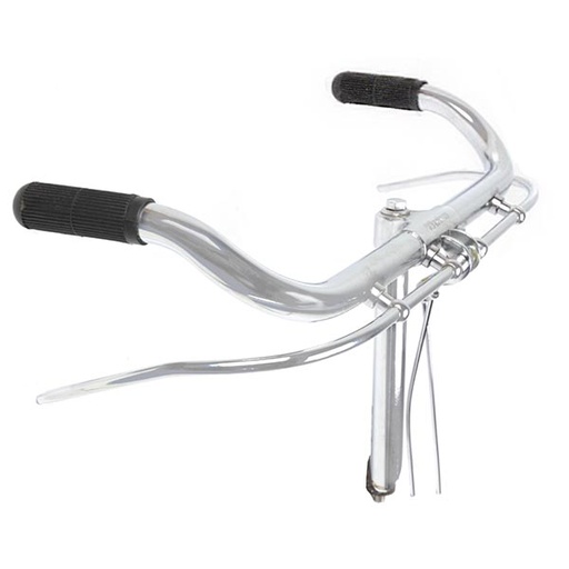 [14036] MANILLAR ACERO CLASSIC, CROMADO, 22.2 BRAKE SYSTEM