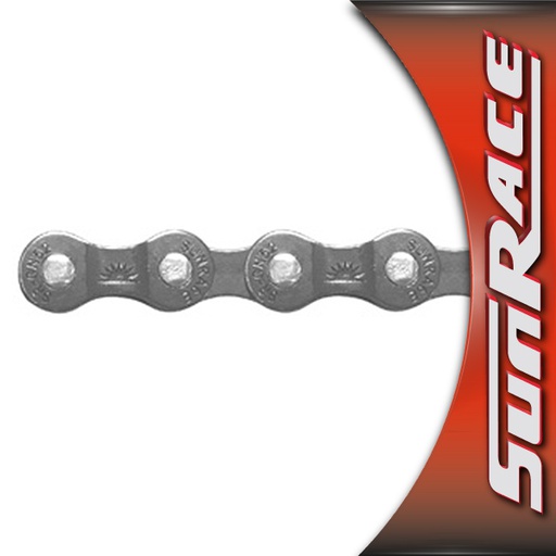 [39254]  CADENA 6-7VEL "SUNRACE" 116L  GRAY