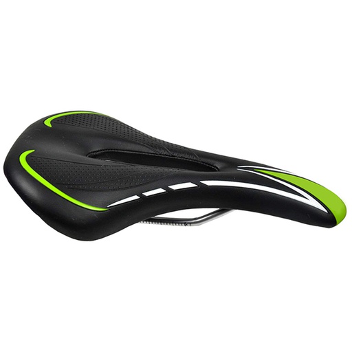 [93891] SILLIN MTB 26" JL VERDE/NEGRO S/NUEZ 275x150mm