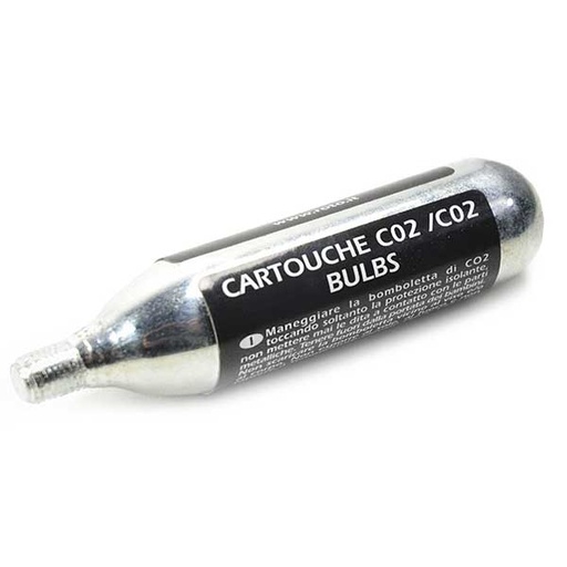 [88081] CARTUCHO CO2 DE 25 GRS. BULBS TYPE ROSCA