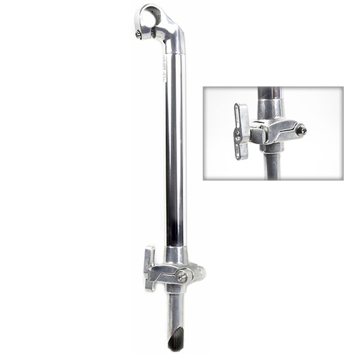 [93935] POTENCIA BICI PLEGABLE ALUMINIO PLATA 25.4