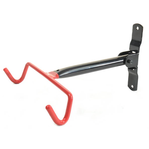 [93957] PERCHA PLEGABLE, ROJO/NEGRO, CUADRO TRIANGULAR