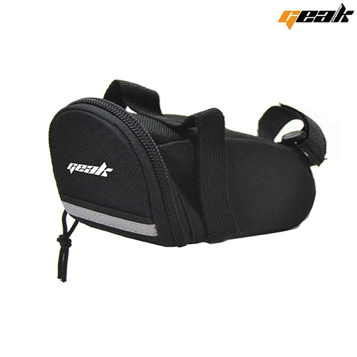[94078] BOLSO-SILLON "GEAK" CON VELCRO NEGRO 7X15CM