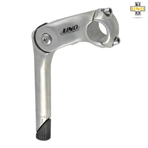 [99063] POTENCIA REGULABLE 22.2MM LARGO:90MM "UNO" PLATA