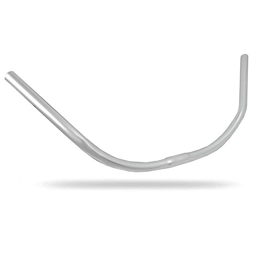 [99068] MANILLAR ALUMINIO/PLATA 28.6 BEACH CRUISER 640MM 25º