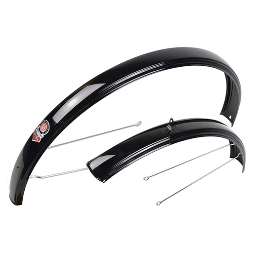 [14093] GUARDABARROS ACERO NEGRO, 28"