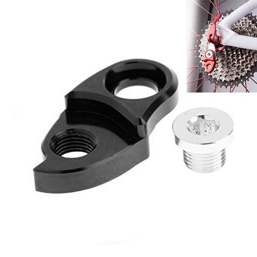 [22046N] PROLONGADOR CAMBIO TRASERO PARA PIÑONES 42T-50T NEGRO