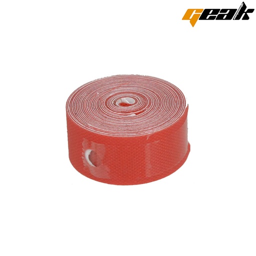 [22012] FONDO LLANTA NYLON ADHESIVO "GEAK" 17MMX0.4MM L:2M ROJO 