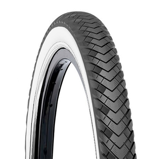 [33047] CUBIERTA 26 x 1.75 CTB "DSI" SRI-129 BLANCO/NEGRO