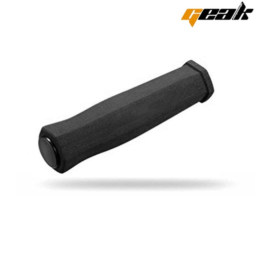 [22051] PAR PUÑOS LISO NEGRO, FOAM ALTA DENSIDAD 128MM "GEAK"