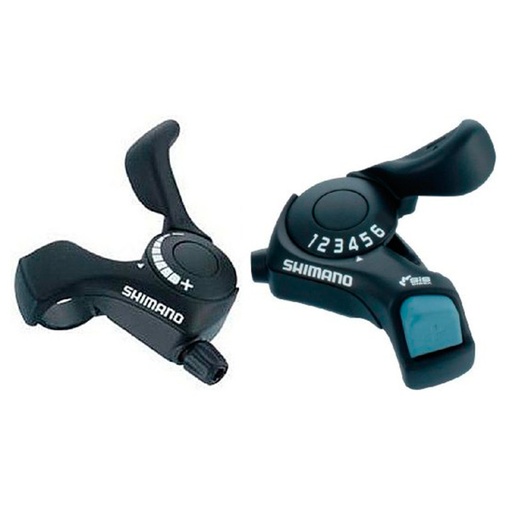[77031R] PALANCA DERECHA CAMBIO SHIMANO TX30 6 VEL