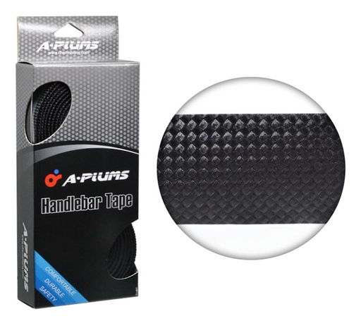 [38181] CINTA MANILLAR IMITACION CARBONO EVA/FOAM COLOR NEGRO