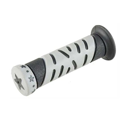 [38191] PAR PUÑOS GEL+KRATON EN GRIS/NEGRO DE 128MM QW