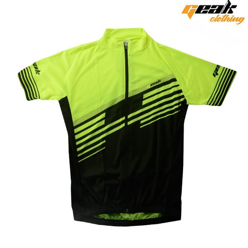 MAILLOT CORTO "GEAK" AMARILLO/NEGRO 