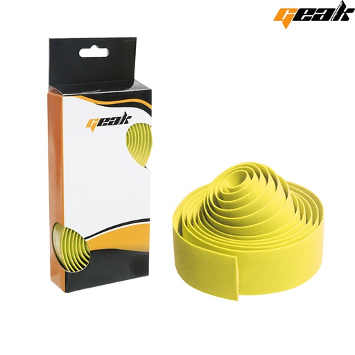 [87032E] CINTA MANILLAR EVA LISO 30X1900MM "GEAK" COLOR AMARILLO