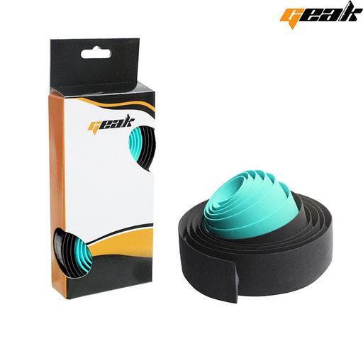 [87039A] CINTA MANILLAR EVA 30X1900MM "GEAK" DOBLE COLOR NEGRO/AZUL