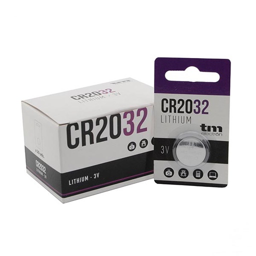 [22122] PILA DE LITIO TM 3V CR2032 BLISTER 1PCS