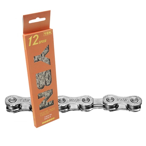 [22138] CADENA 12 VELOCIDADES, 1/2"X11/128X126", CROMADO QW