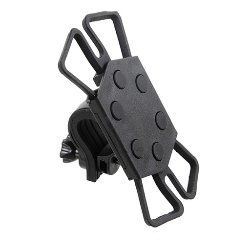 [87050] SOPORTE MOVIL UNIVERSAL SILICONA C/ABRAZADERA