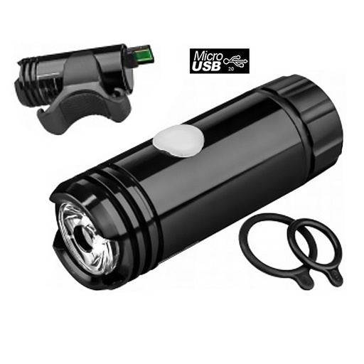 [87055] LUZ DELANTERA RECARGABLE USB 3/FUN 150 LUMEN
