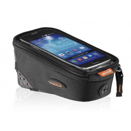 [22187] BOLSO PARA MOVIL "IBERA" WATERPROOF NYLON NEGRO 
