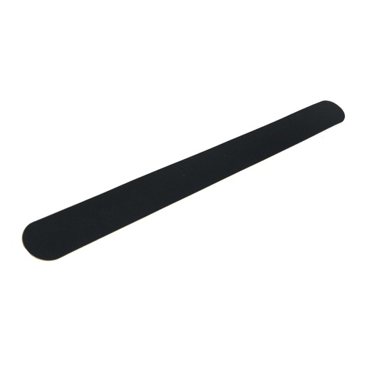 [22189] CUBREVAINA SILICONA NEGRA 260X27X20MM ADHESIVO 1MM