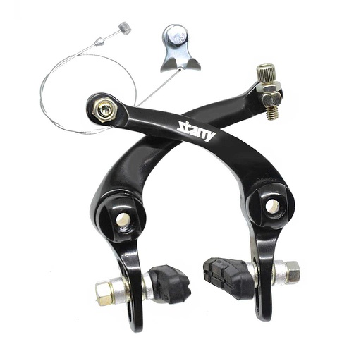 [38270] FRENO HERRADURA BMX 1PCS 33-53MM "STARRY" ALUMINIO NEGRO