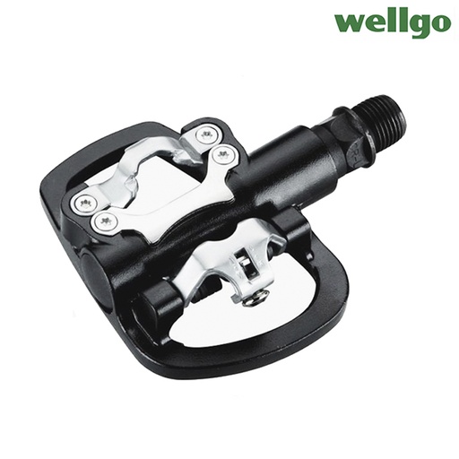 [22222] PEDAL AUTOMATICO MIXTO WELLGO R120 EJE CR-MO