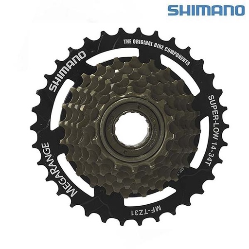 [77069] PIÑON 7 VEL SHIMANO TZ31 MEGARANGE 7VEL 14-34D