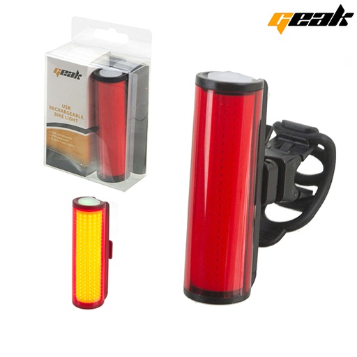 [87106] LUZ TRASERA RECARGABLE "GEAK" 360º 100LUMEN 1350aH QW