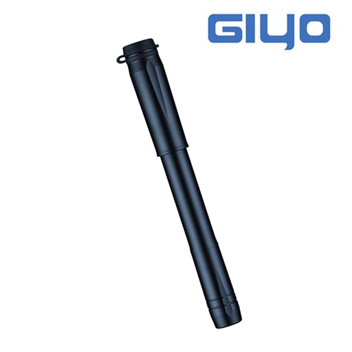 [22252] MINI INFLADOR "GIYO" C/LATIGUILLO 9" ALUMINIO