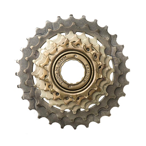 [87113] PIÑON 6 VELOCIDADES SAIGUAN 14-28 NO-INDEX MARRON