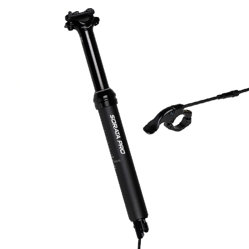 [22238A] TIJA TELESCOPICA "SATORI" C/CABLE 125MM OFFSET 3MM 30.9MM