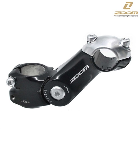 [38341] POTENCIA REGULABLE "ZOOM" 28.6MM (1-1/8) L:100MM ALUM. QW