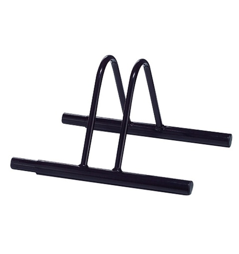 [38345] SOPORTE CONEXION BICI ACERO EN NEGRO CONECTABLE